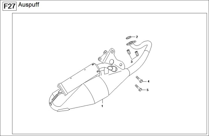 F27 Auspuff